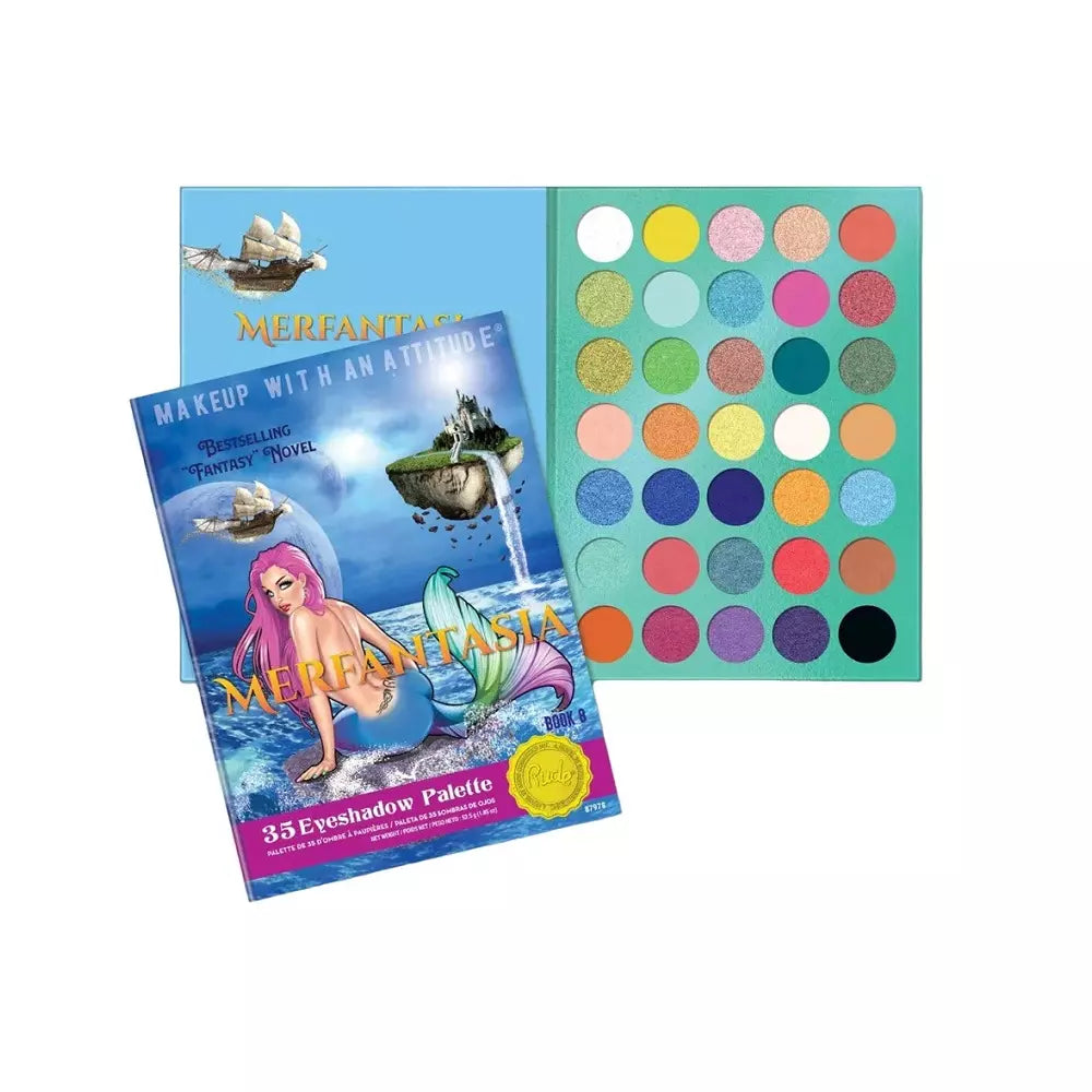 Rude Merfantasia 35 Eyeshadow Palette Book 8