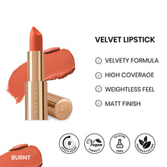ST London Velvet Ultra Matt Lipstick - Burnt