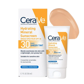 Cerave Hydrating Mineral Sunscreen SPF 30 Face Sheer Tint 50ml