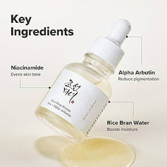 Beauty of Joseon Glow Deep serum including Rice and Alpha arbutin