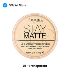 Rimmel Stay Matte Pressed Powder - 1 Transparent
