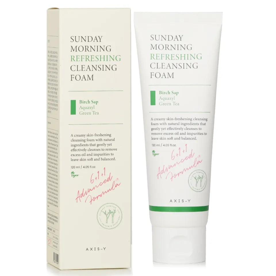 Axis Y Sunday morning Refreshing Cleansing Foam 120 ml