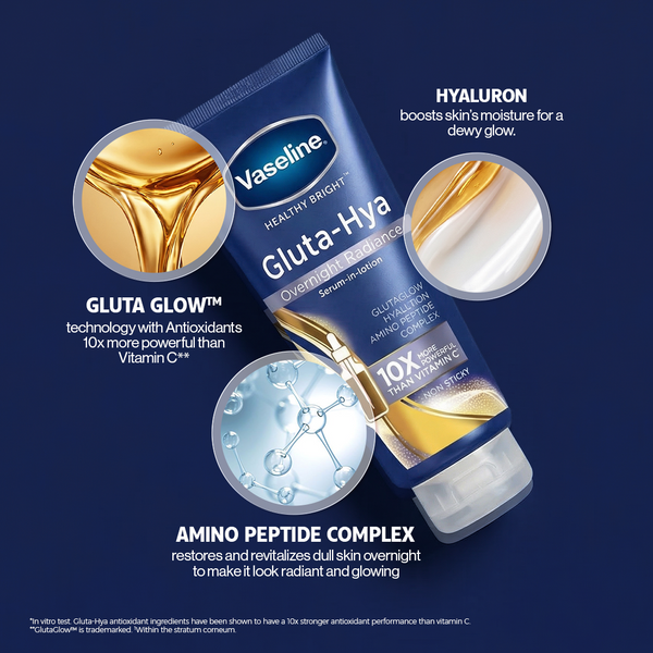 Vaseline Gluta Hya Overnight Radiance Repair 200ml
