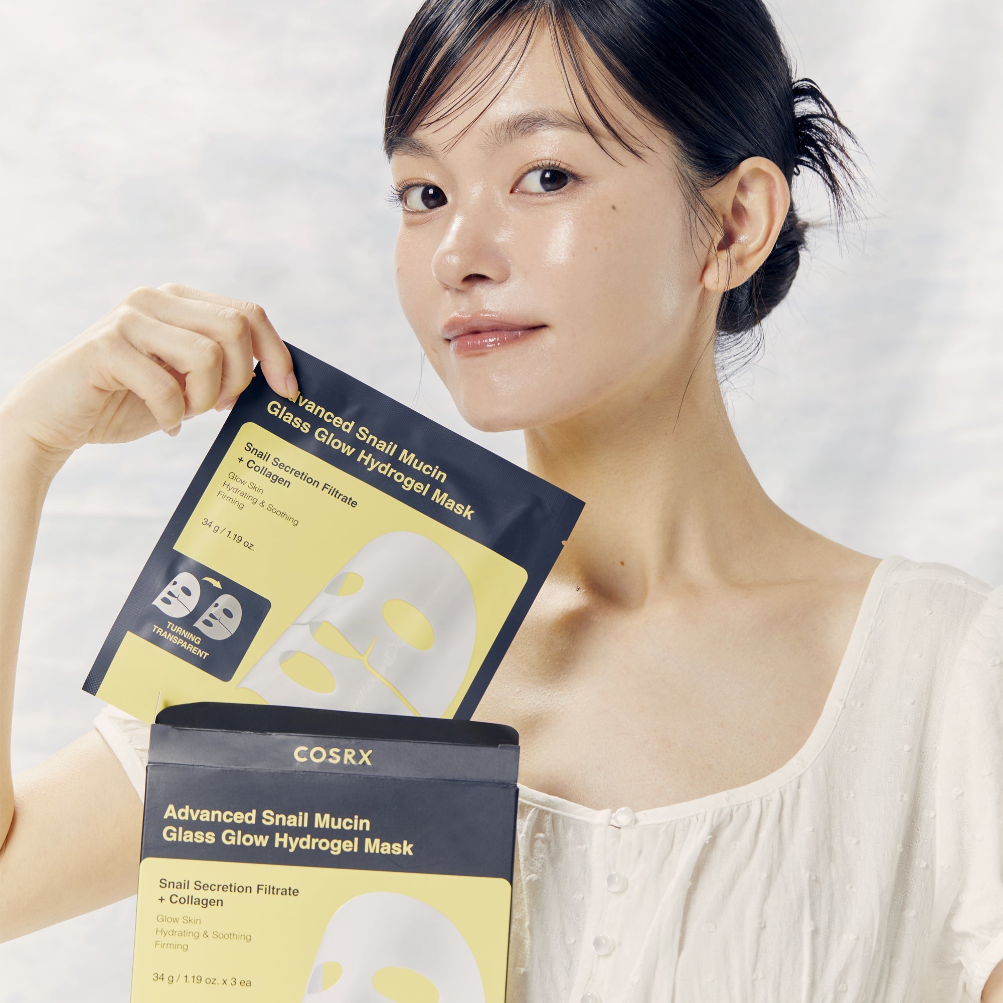 COSRX Advanced Snail Glass Glow Hydrogel Mask
