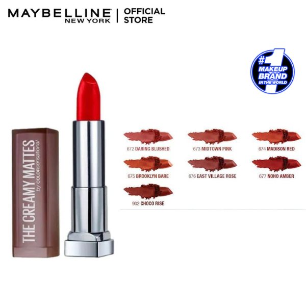 Maybelline New York Color Sensational Creamy Matte Lipstick