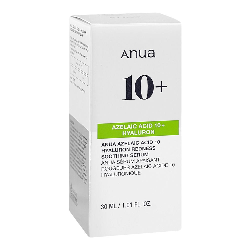 Anua azelaic 10 + Hyaluron Redness Soothing Serum 30ml