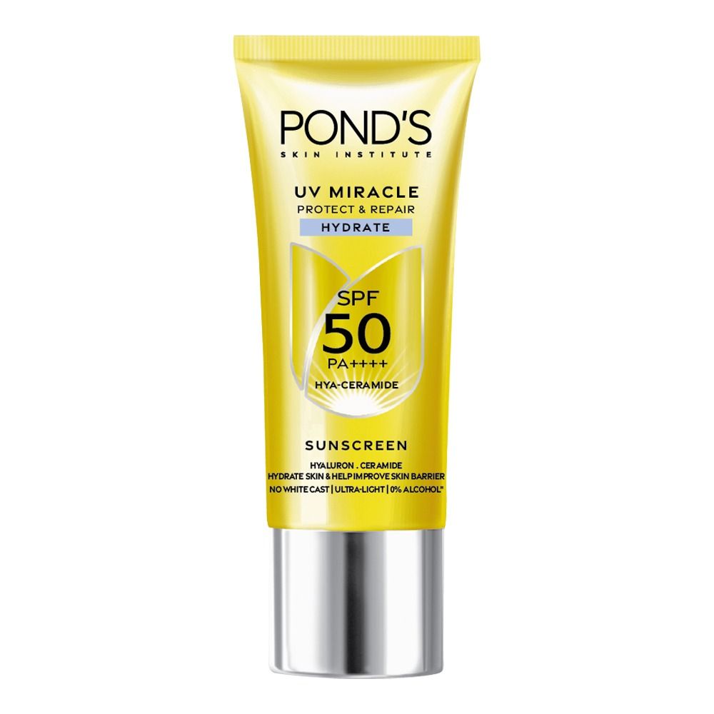 Ponds UV Miracle Hydrate Sunscreen SPF50++++ - 50g
