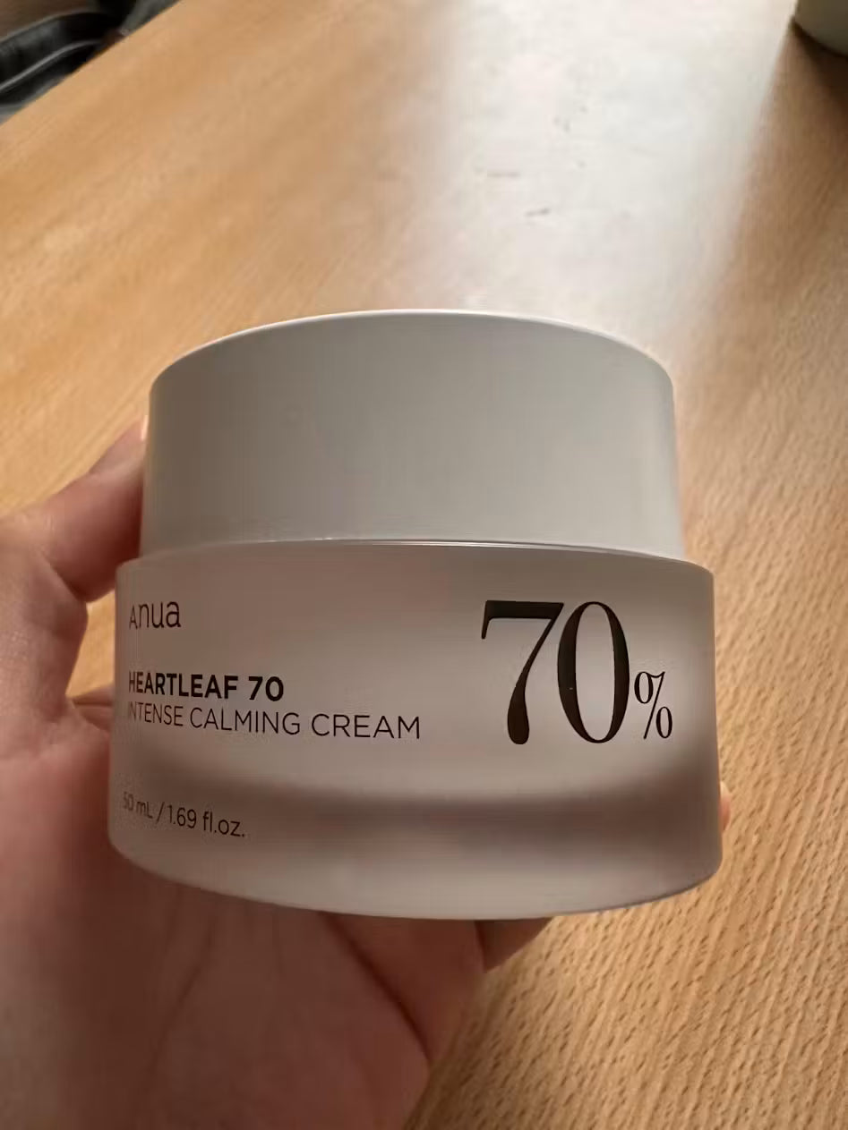 Anua 70% Extract Heartleaf intense Calming Cream