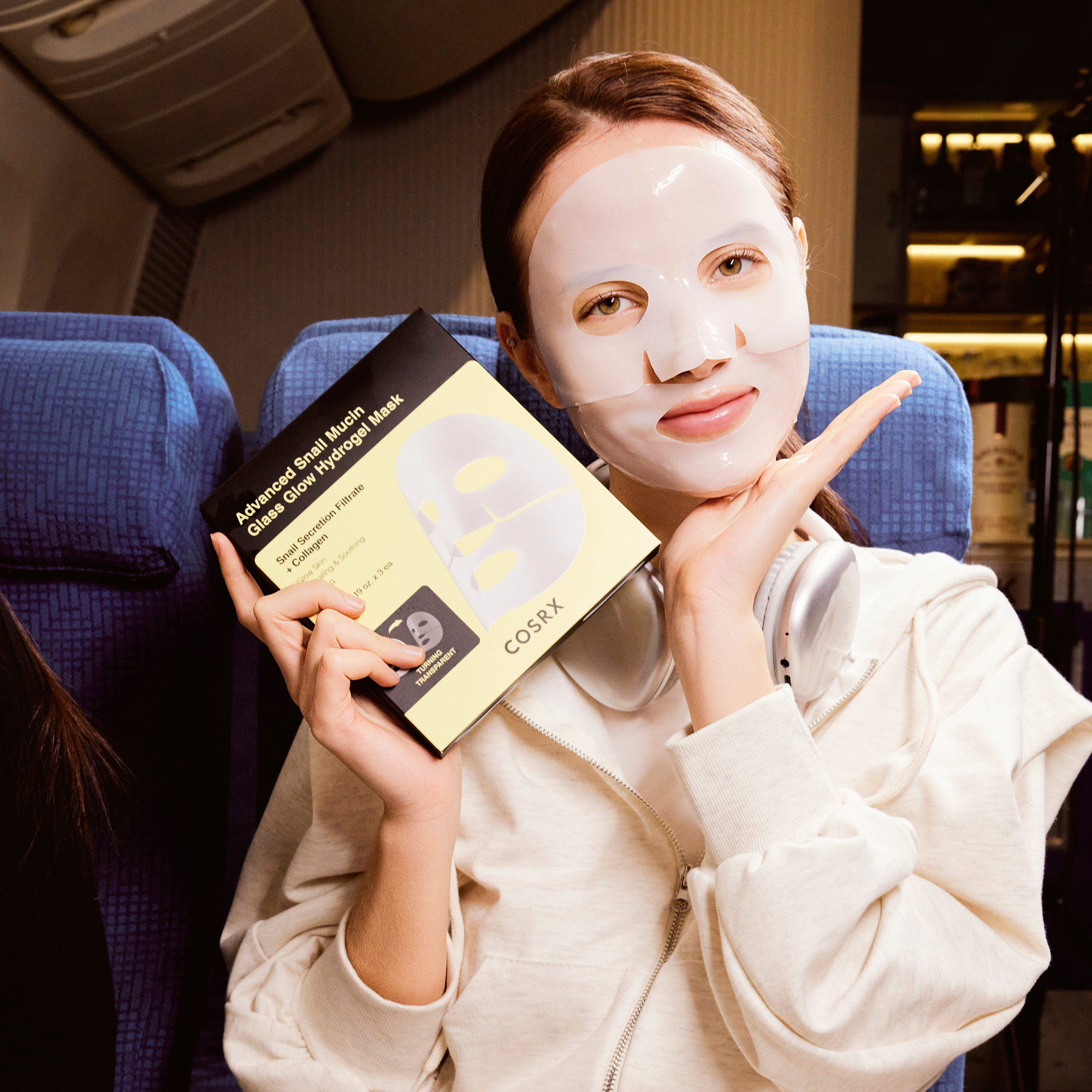 COSRX Advanced Snail Glass Glow Hydrogel Mask