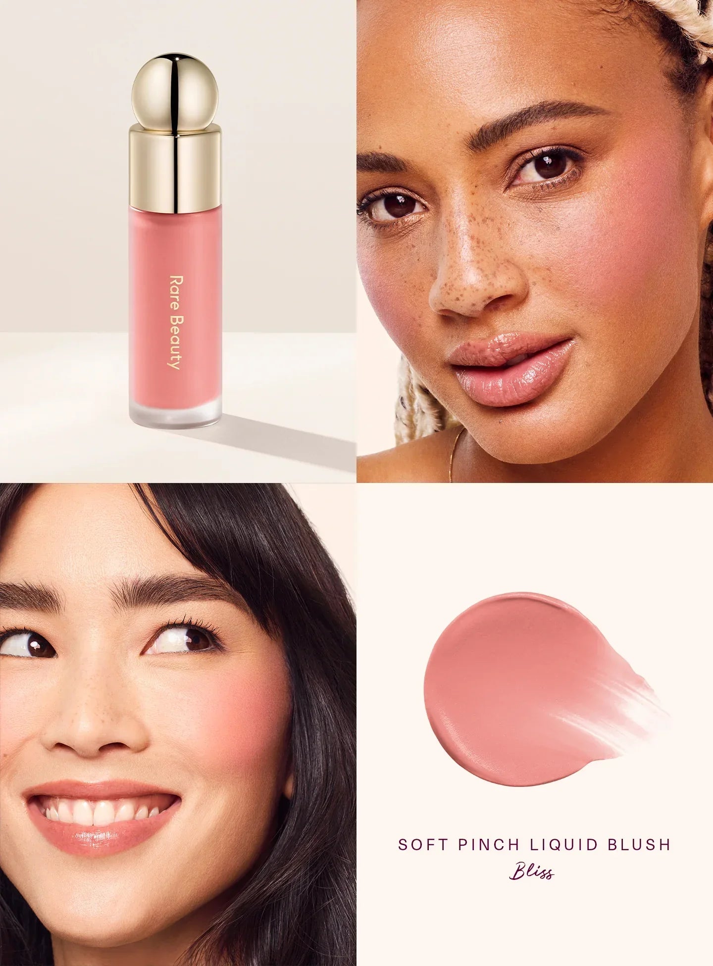 Rare beauty Soft Pinch Liquid Blush full size (Bliss)