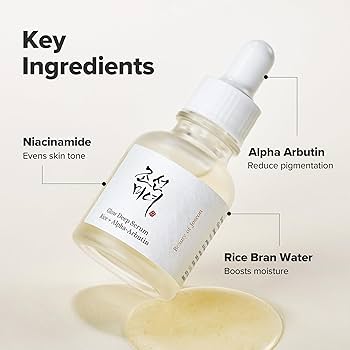 Beauty of Joseon Glow Deep serum including Rice and Alpha arbutin