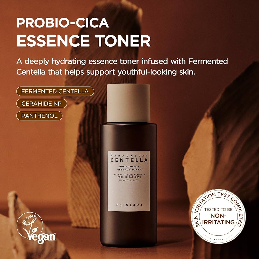 Madagascar Centella Probio Cica Essence Toner Korea