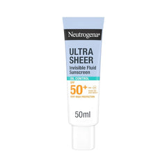 Neutrogena Ultra Sheer Invisible Cream Oil Control Sunscreen SPF 50 50ml