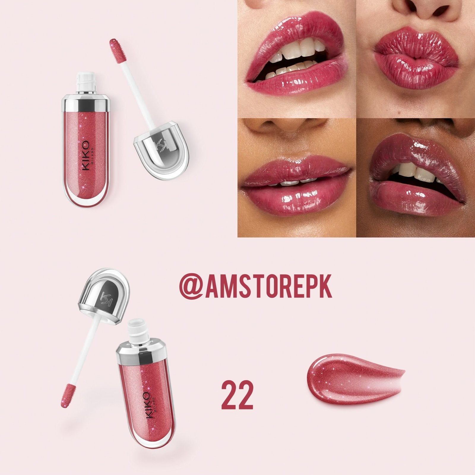 Kiko MIlano 3d Hydra Lipgloss