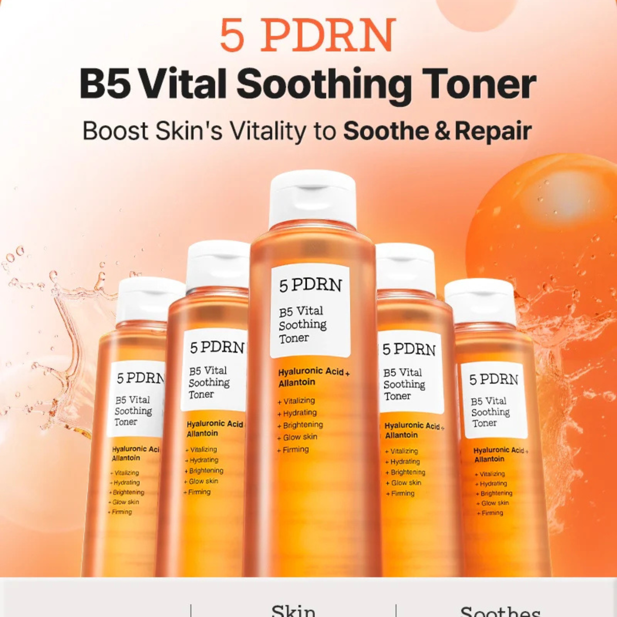COSRX 5 PDRN B5 Vital Soothing Toner