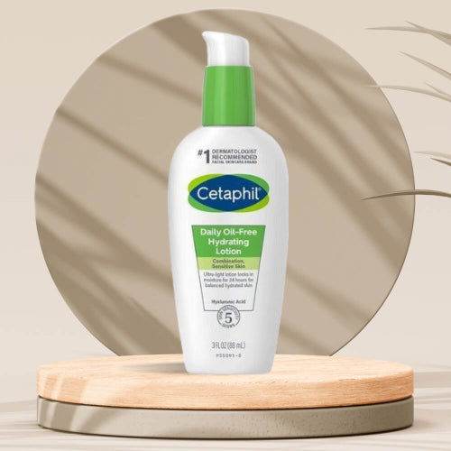 Cetaphil Daily Oil-Free Hydrating Lotion with Hyaluronic acid