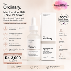 The Ordinary Niacinamide 10% + Zinc 1% 30ml