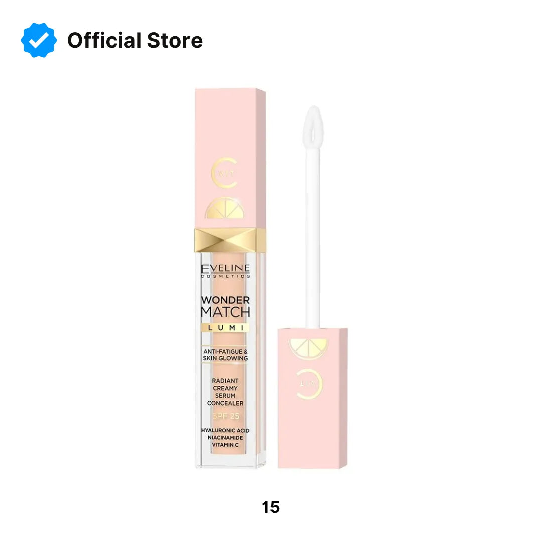 Eveline Wonder Match Lumi Concealer - 15 Natural Neutral
