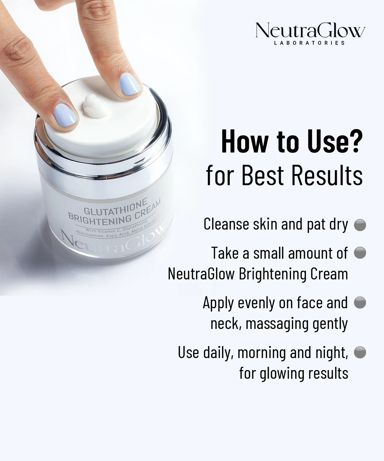 NEUTRAGLOW Glutathione Brightening Face Night Cream