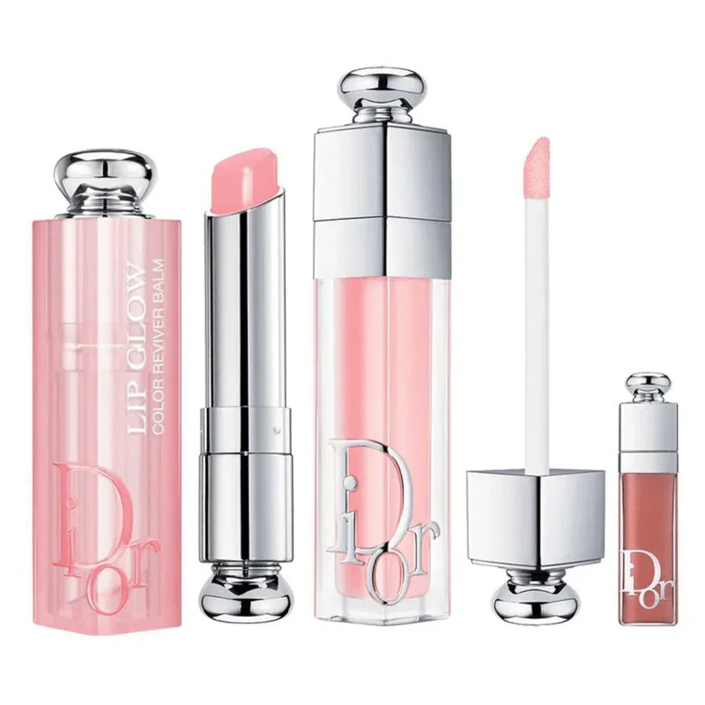DIOR ADDICT 3 IN 1 LIP GLOW & BALM SET.
