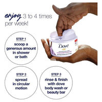 Dove Exfoliating Body Polish Crushed Lavender And Coconut Milk