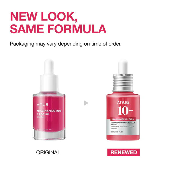 Anua Niacinamide 10% + TXA 4% Dark Spot Serum. 30ml