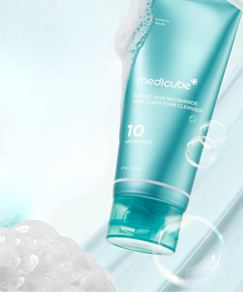Medicube Azelaic Acid Niacinamide Deep Clean Foam Cleanser 120gm