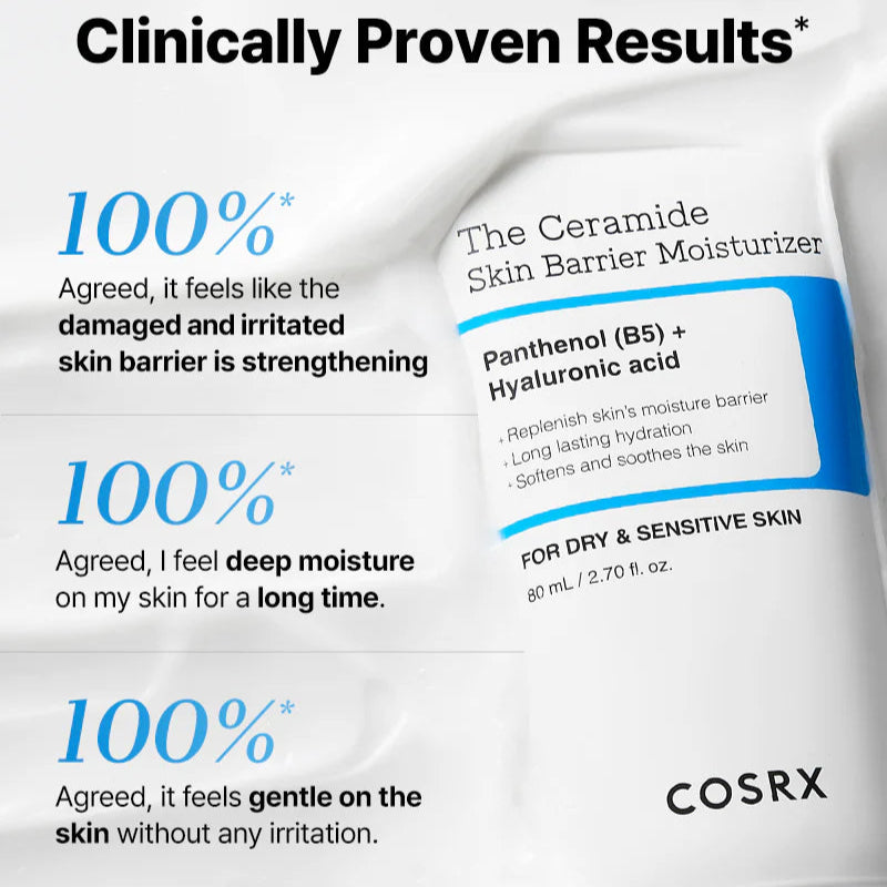 COSRX The Ceramide Skin Barrier Moisturizer For Dry & Sensitive Skin