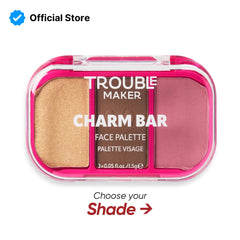 Trouble Maker Charm Bar Face Trio Palette
