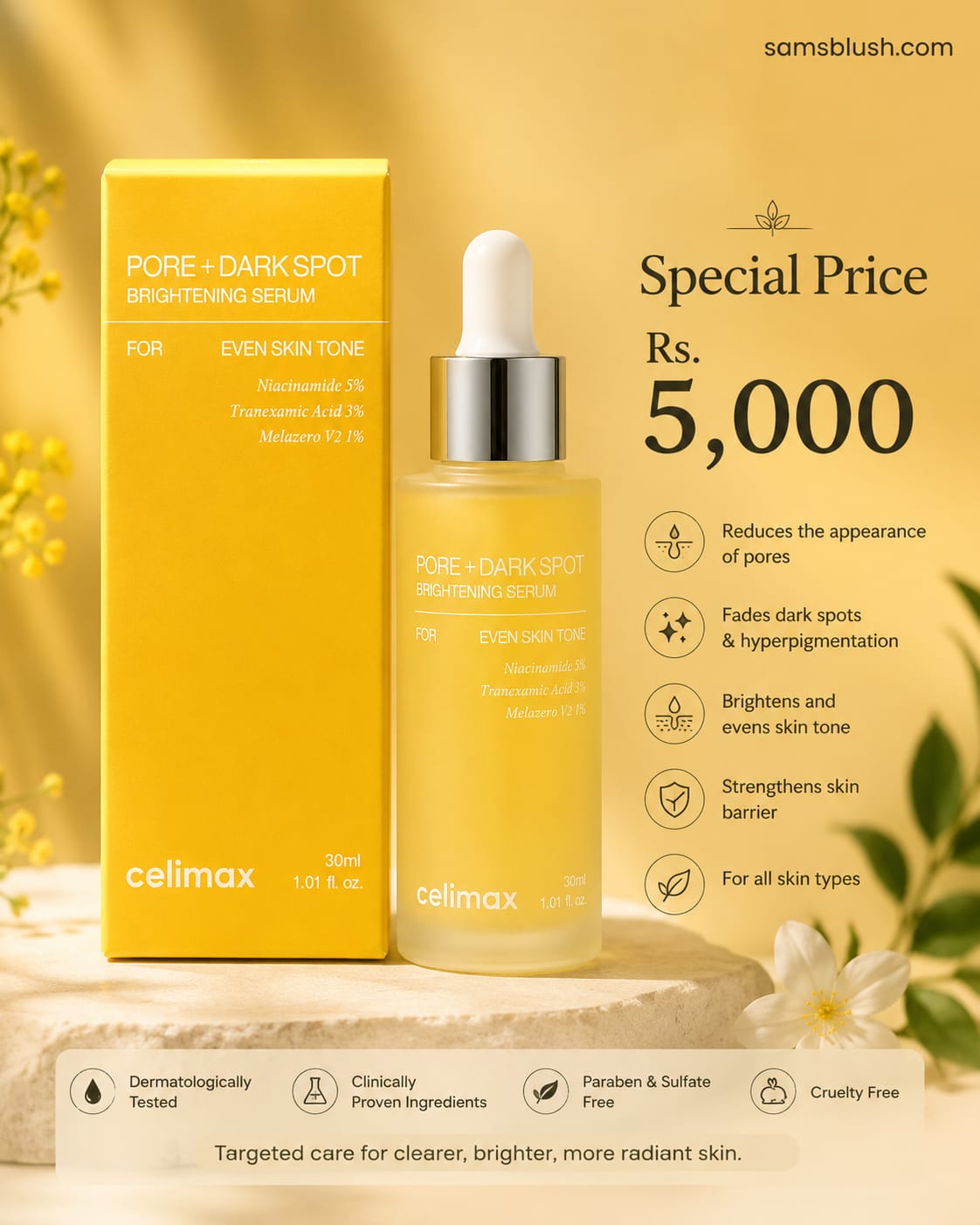 Celimax Pore + Dark Spot Brightening Serum