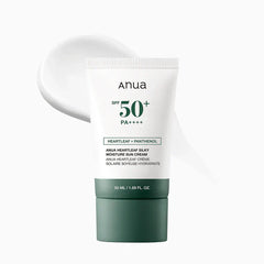 Anua Heartleaf Silky Moisture Sun Cream SPF 50+ PA++++🌞🍃