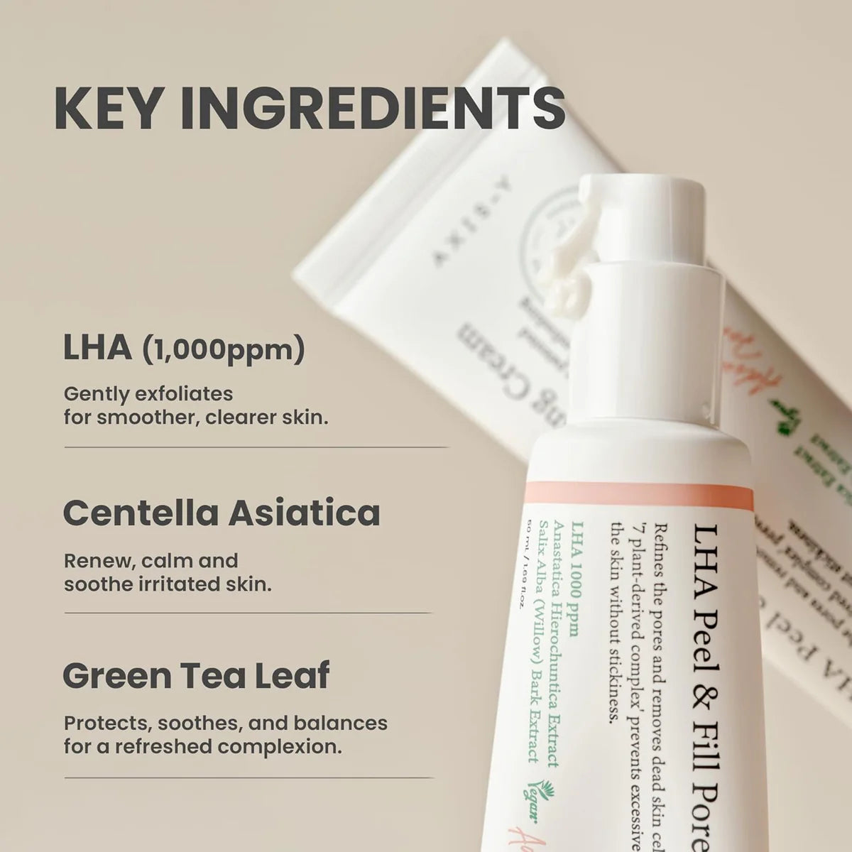 Axis-Y LHA Peel & Fill Pore Balancing cream 50 ML