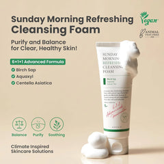 Axis Y Sunday morning Refreshing Cleansing Foam 120 ml