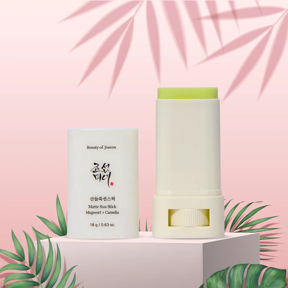 Beauty Of Joseon Sunscreen Stick SPF 50+ PA++++ includes Mugwort + Camelia.
