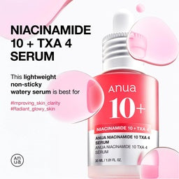 Anua Niacinamide 10% + TXA 4% Dark spot Correcting Serum 30 ml
