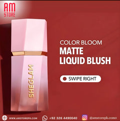 SHEGLAM COLOR BLOOM LIQUID BLUSH  (SWIPE RIGHT)
