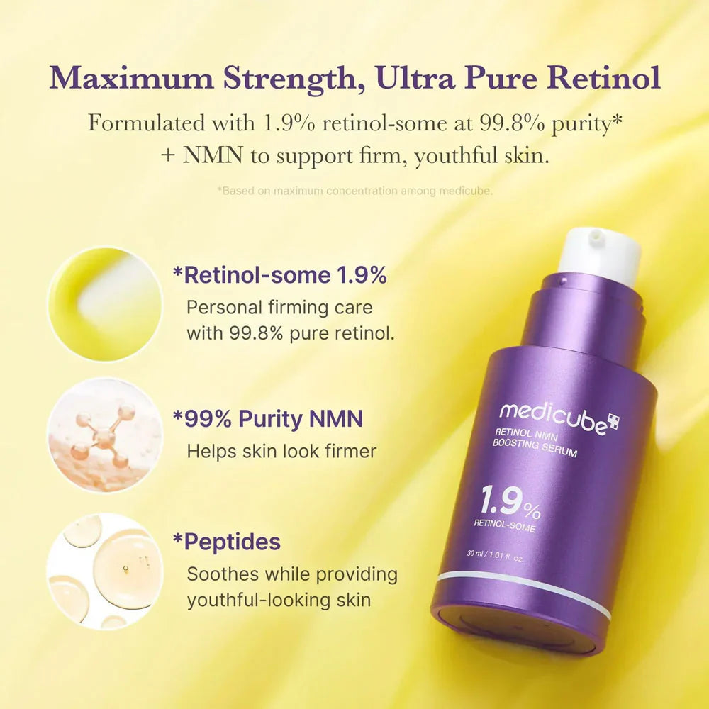 MEDICUBE RETINOL NMN BOOSTING SERUM 30ML